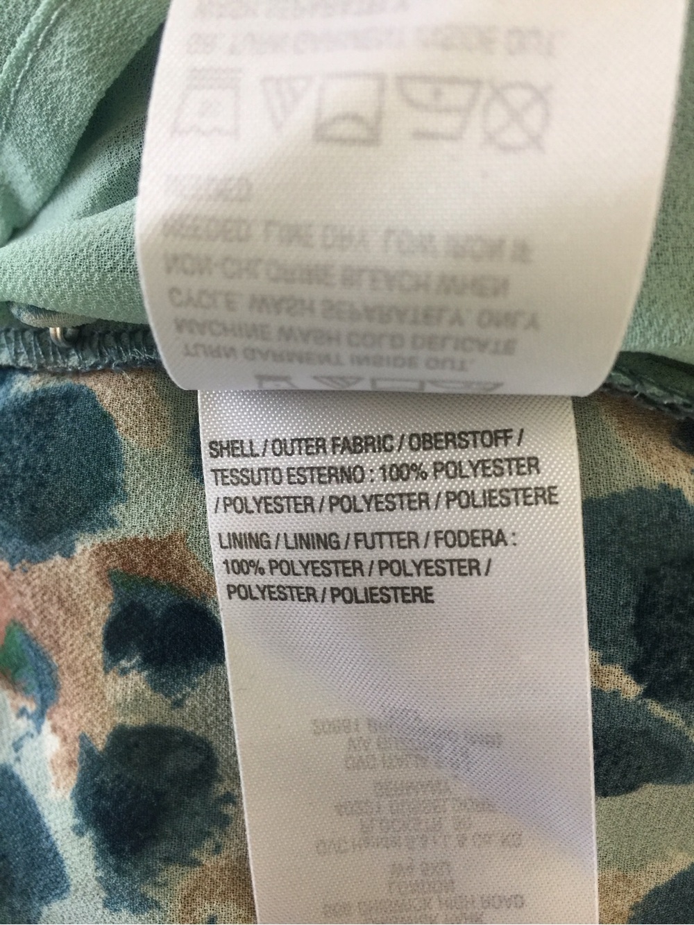 Belle by Kim Gravel Savanna Print Top Size XL Ruffle Detail Long Balloon Sleeves - Picture 10 of 11